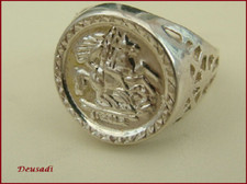 Anello Argento di Legge Con