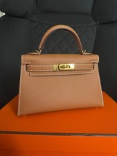 Hermes Kelly 20 Mini Camel