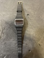 OROLOGIO VINTAGE TEXAS INSTRUMENTS LED serie 500 nero. Cinturino originale