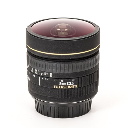 Obiettivo sigma 8mm ex dg - 8mm,
