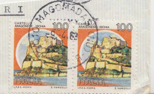 Coppia francobolli castelli - coppia,