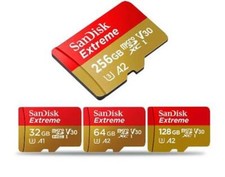 Sandisk Extreme scheda micro SD 32 GB 64 GB 128 GB scheda di memoria memory card + adattatore