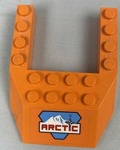 Lego treno cuneo arancione - lego,