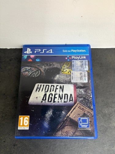 Hidden agenda ps4 playstation - agenda,