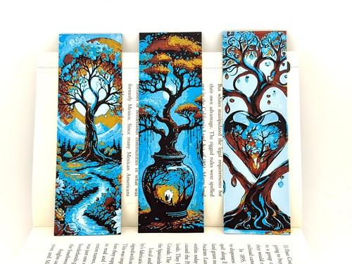 Tree life hueforge bookmark - of,