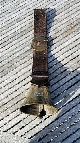 Campana mucca alpina bronzo