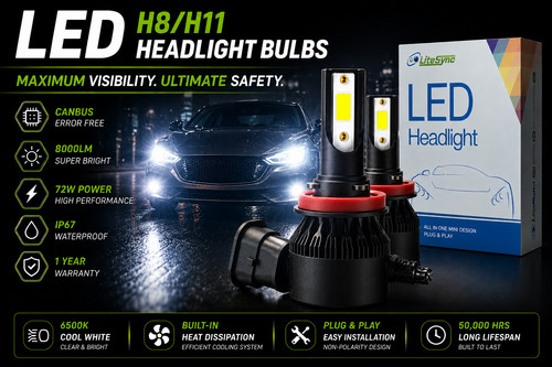 Lampadine fendinebbia h11 led - lampadine,