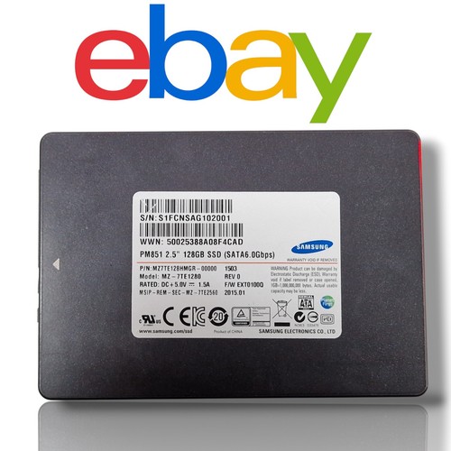 Ssd samsung pm851 128 - 128, gb