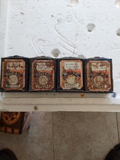 N.4 SCATOLE LATTA POLVERE