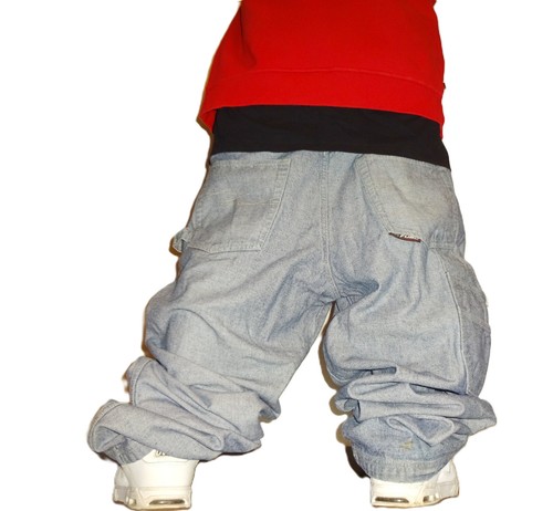 Vintage 1990 fubu baggy - vintage, 1990's