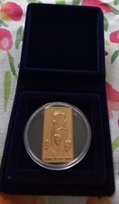 Lingotto lamina oro 24K - Milan Champions League Manchester 2003