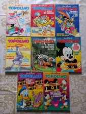 lotto fumetti topolino Serie 1800 Prima Decina Numeri In Descrizione