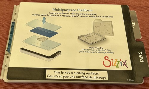 Sizzix piattaforma multiuso - sizzix,