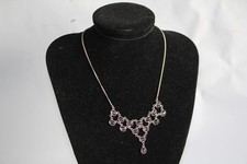 Collana argento e ametista