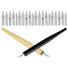  2 Sets Penna Con Pennino Per