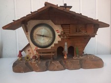 Orologio Da Tavolo Walt Casetta In Legno Anni '60