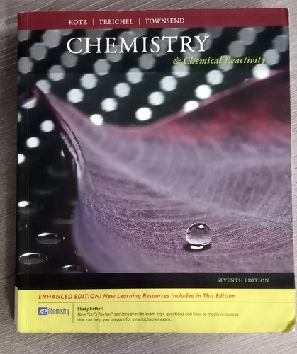 Kotz chemistry and chemical - chemistry,