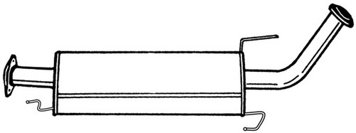 116 silenziatore centrale - 116,