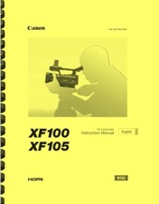 Videocamera canon xf100 - canon, xf105