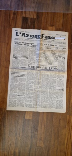 Vecchio giornale azione - giornale, l'azione