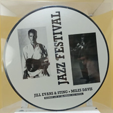 Sting & Jill Evans / Miles Davis  # Jazz festival #  VINILE LP PICTURE DISC