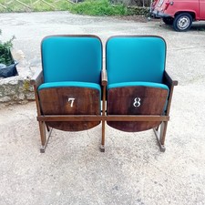 sedie cinema vintage anni 60