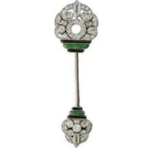 Spilla Jabot Art Deco Syn