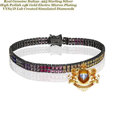 Bracciale tennis taglio - bracciale,