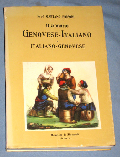 Dizionario genovese italiano - dizionario, e