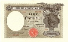375) Lire 25 Vittorio Emanuele