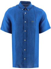 Camicia Oxford Lacoste blu