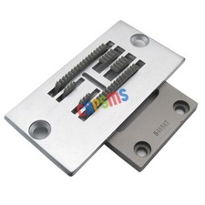 #541936+541647 POUR SINGER 20U ZIG ZAG PLAQUE DE GORGE / CHIEN D'ALIMENTATION