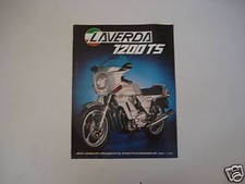 advertising Pubblicità 1980 MOTO LAVERDA 1200 TS