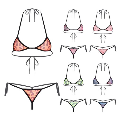 Set reggiseno donna lingerie