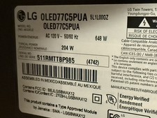 LG OLED77C5PUA Kit completo di
