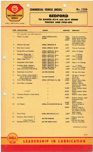 Bedford truck - &, a3-0)