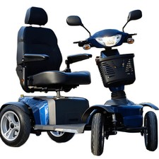 MOTORINO ELETTRICO POTENTE 4 RUOTE ESTERNO PORTATA PESO ELEVATA DISABILI ANZIANI
