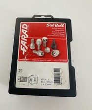 KIT 4 BULLONI FARAD ANTIFURTO AUTO per SMART FORTWO FORFOUR 453 CERCHI IN LEGA 