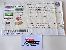 MILAN -  ATALANTA   -  05 /  11  /2000  Serie A Campionato   (biglietto partita)