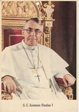 CARTOLINA PAPA GIOVANNI PAOLO I° S.S. JOANNES PAULUS I° 1978 UNICA SU EBAY