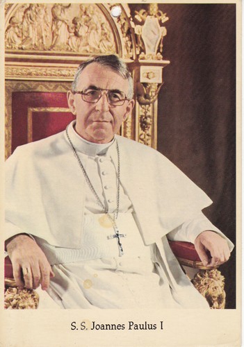 Cartolina papa giovanni paolo - cartolina,