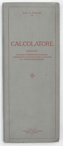 Libro calcolatore del - calcolatore,