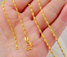 Collana in oro giallo 18 kt