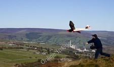 Photo 12x8 The first Minimoa from Camphill since 1938? Bradwell Hills This c2010