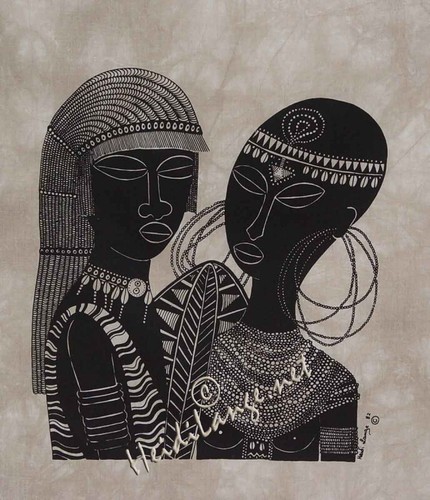 Heidi lange batik - heidi, dell'africa