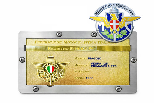 Supporto scsp targa oro - scsp,