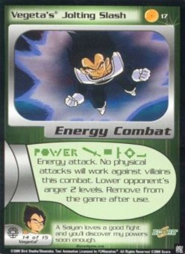 Vegeta jolting slash - slash,