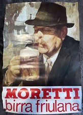 Vintage birra friulana moretti - vintage,