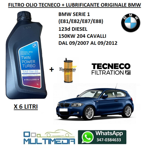 Filtro olio tecneco - olio,