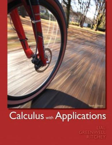Calculus with applications - applications, by
